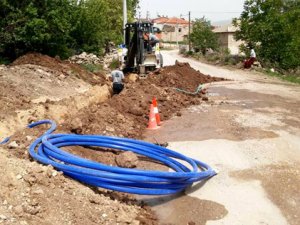 Seydişehir'de içme suyu hattı yenileniyor