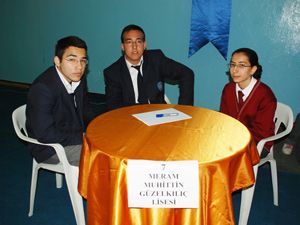 Öğrencilerin yarışma heyecanı