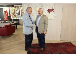 Mtso Başkanı Erbil’den Başkan Ergün’e Ziyaret