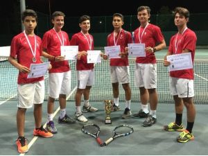 Liseler Arası Teniste, Türkiye İkincisi Oldular
