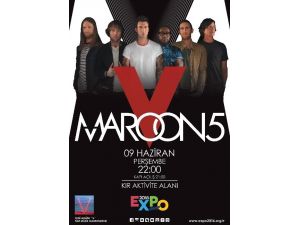 Grammy Ödüllü Maroon 5, Expo 2016’ya Geliyor