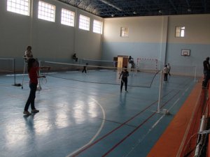 Gençlik haftası Badminton müsabakaları sonuçlandı