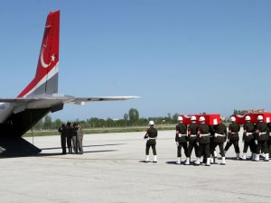 Şehit Alpmala'nın cenazesi Konya'ya getirildi