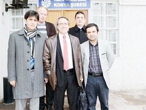 Mustafa Armağandan Yazarlar Birliğine ziyaret