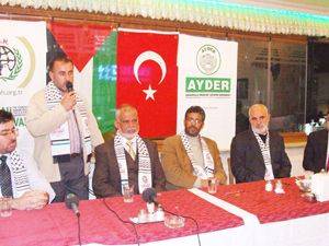 Filistinli kardeşlerimizden Konya’ya selam var