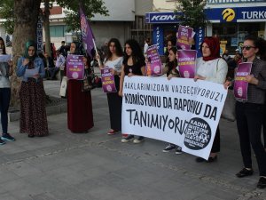 Komisyon raporunu tanımıyoruz