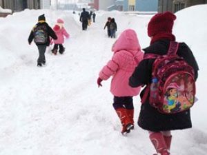 Kar yağışı nedeniyle 15 ilde okullar tatil
