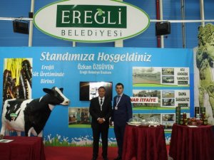 Ereğli standında tadımlık ürünler