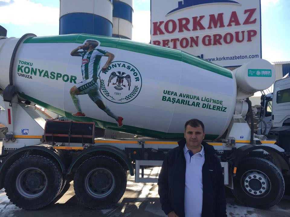 Korkmaz Beton Grup'tan Torku Konyaspor'a jest