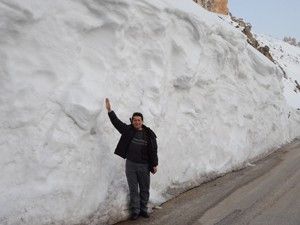 Sarıvelilerde kış çetin geçti