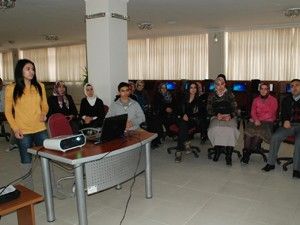 Karatay'da bilgisayar operatörlüğü kursu sona erdi