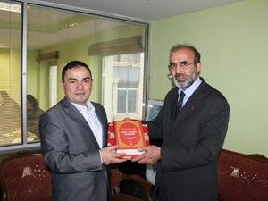Mehmet Şen'den Oranlı'ya ziyaret