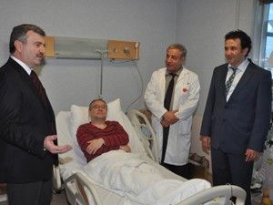 Akyürek, Medline doktorlarını ziyaret etti