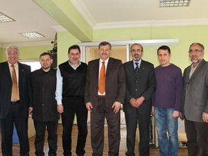 Saadet Partisi'nden tebrik ziyareti