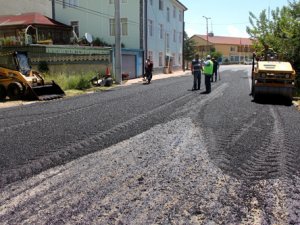 Seydişehir'de sıcak asfalt çalışmaları