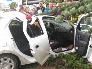 Novada önünde kaza: 1 ölü