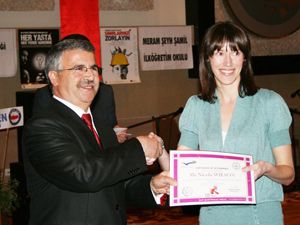 Yabancı öğretmenlere sertifika