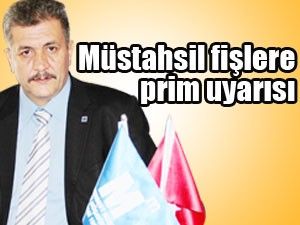 Müstahsil fişlerinde prim oranı uyarısı