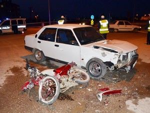 Karaman'da trafik kazası: 1 ölü, 1 yaralı