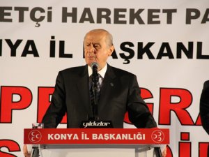 Mhp Lideri Bahçeli Konya’da