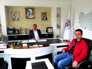 Yalıhüyük Belediye Başkanı Koçer'e ziyaret
