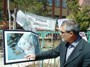 Seydişehirde Esada protesto