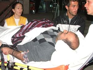 Minibüs takla attı: 4 yaralı