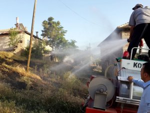 Seydişehir'de ot yangını