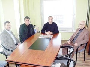Bülbül, Alemdar ve Özdemirden İşkana ziyaret