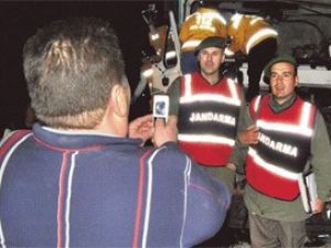 Jandarmaların pes dedirten hareketi