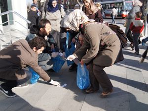 ''Konya'da fuhuş istemiyoruz'' eylemi
