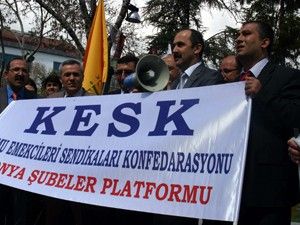 Kesk'ten yeni sendika yasasına tepki