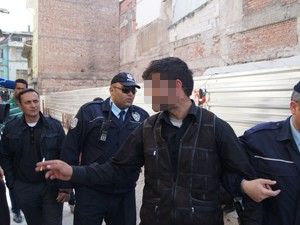 Valilik önünde intihar girişimi