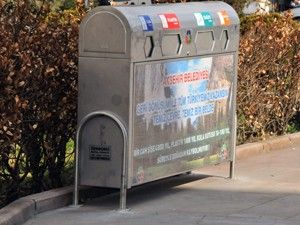 Akşehir Belediyesi'nden geri dönüşüm kumbaraları