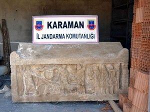 Karaman'da tarihi eser operasyonu