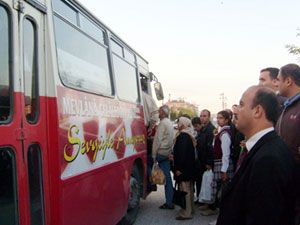 İki bölgede minibüs, minibüsçüde de iş yok!