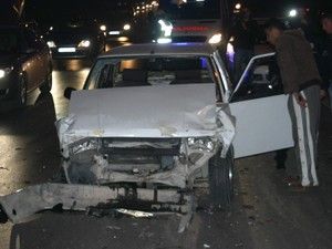 Yaralı sürücü sağlık görevlilerine neye çarptığını sordu