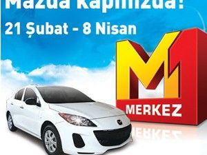 M1 Merkezde Mazda 3 kazanma şansı devam ediyor