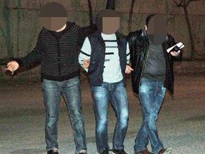 Hırsızlık zanlılarına suçüstü