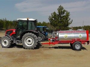 Beyşehirde yangın filosuna 2 tanker takviyesi