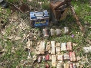 PKK'ya ait mühimmat ele geçirildi