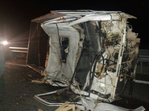 Ereğli'de kaza:1’i ağır 4 kişi yaralandı