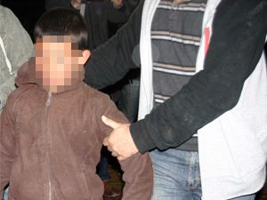 Çocuk hırsıza suçüstü