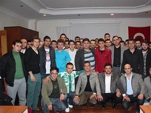 Genç MÜSİAD Konyasporun genç oyuncuları ile bir araya geldi
