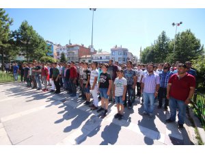 Konya'da protesto yürüyüşü