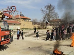 Tatbikat gerçeğini aratmadı