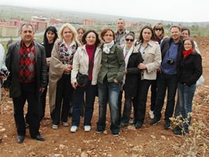 Yabancı ülkelerden gelen 13 öğretmen Akşehir'i gezdi