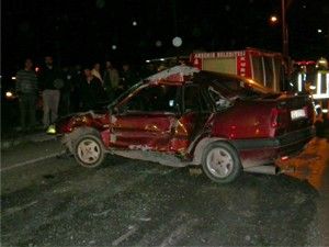 Akşehir'de trafik kazası: 3 yaralı
