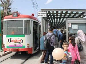 Tramvay çilesi kliple anlatıldı
