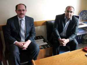 Kaymakam Yıldırım, AK Parti İlçe Başkanı Yaka'yı ziyaret etti